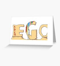Alter Ego Greeting Card