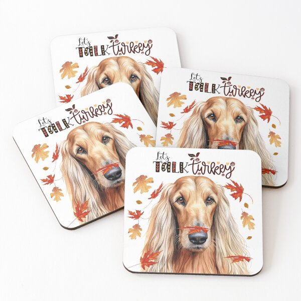Item preview, Afghan Hound Funny Thanksgiving Dog designed and sold by SalonOfArt.