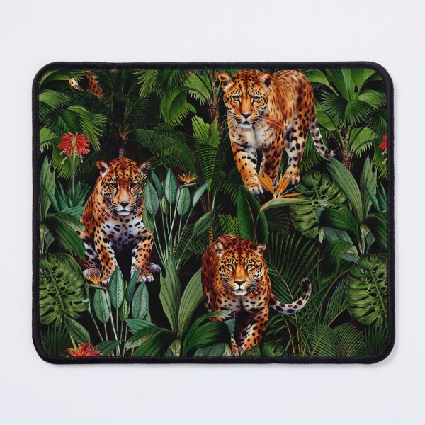 Item preview, Midnight Tropical Vintage Mystic Wild Animals Jungle Nightgarden designed and sold by UtArt.