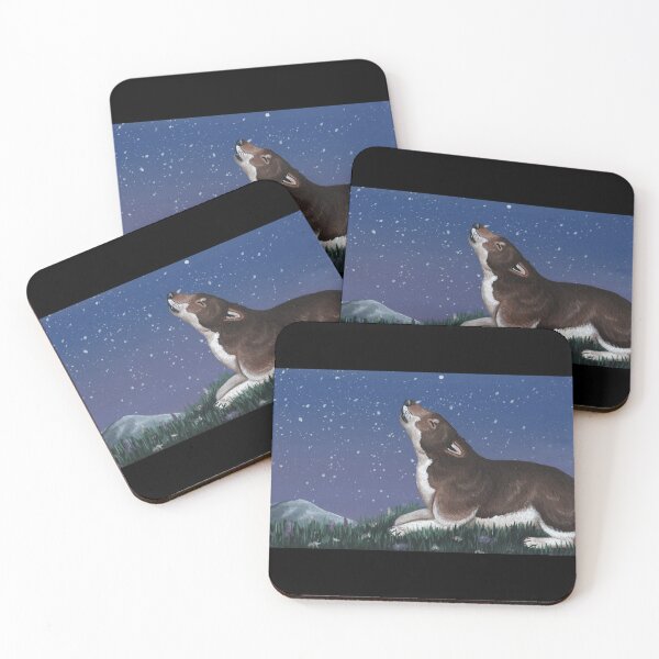 Item preview, Howling Wolf designed and sold by WolfySilver.