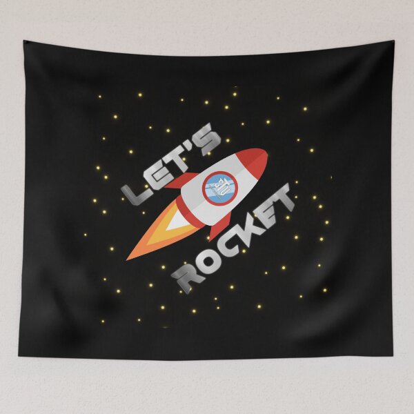 Item preview, Let's Rocket ( SpazzTheVisionary )  designed and sold by SpazzTV.