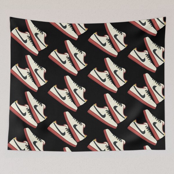 Item preview, Cool red and black sneakers designed and sold by AwesomeArt13.