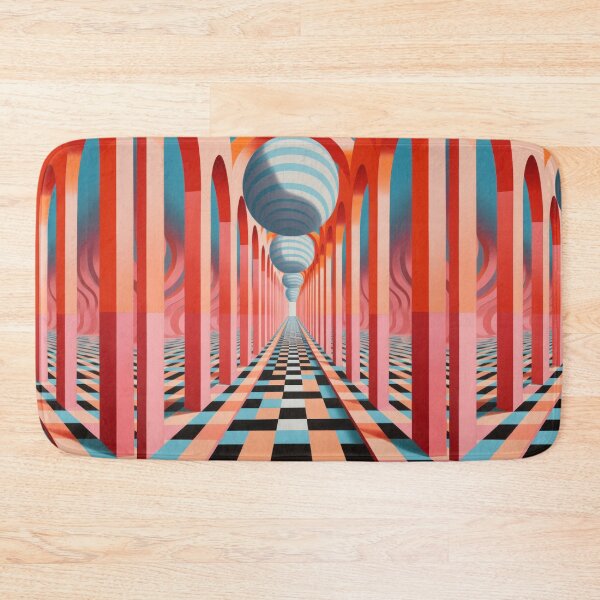 Item preview, Optical Illusion Hallway designed and sold by pinkal.