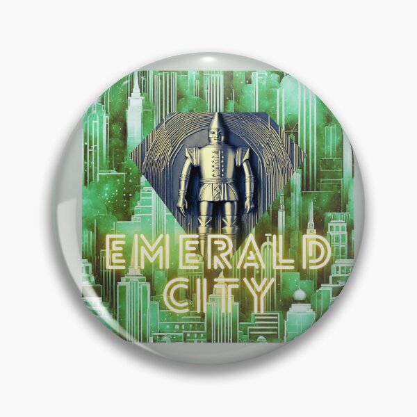 Artikelvorschau, Tin Man Emerald City Art Deco entworfen und verkauft von stargazerhill.