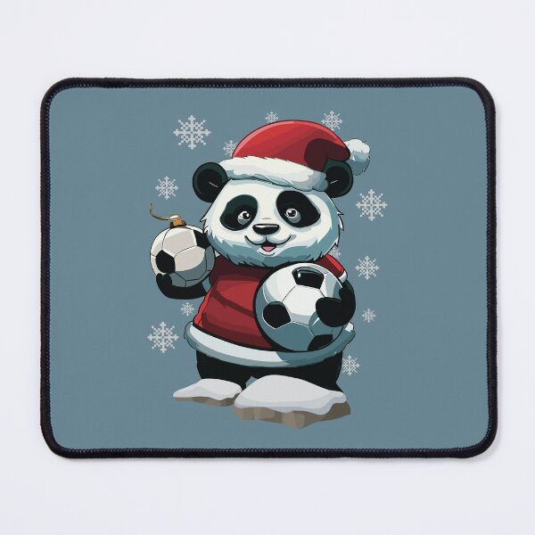 Item preview, Christmas Soccer Panda Santa designed and sold by Numero14.
