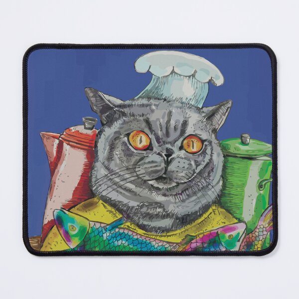Item preview, Cat Cook -Digital art designed and sold by StudioViArt.