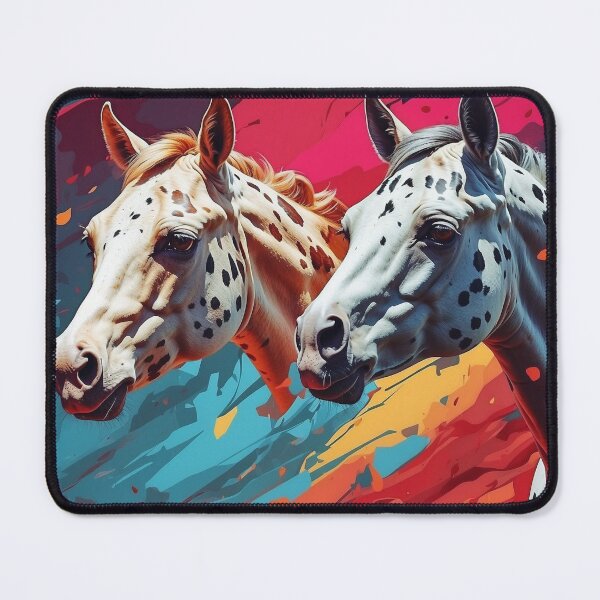 Item preview, Two Spotted Mustangs designed and sold by ElLocoMus.