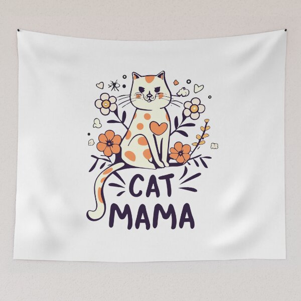 Item preview, Cat Mama, Mama Cat  designed and sold by ZingZone.