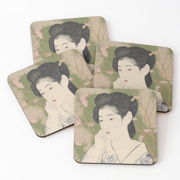 Item preview, Woman at a Hot Spring Hotel (1920) - Hashiguchi Goyo designed and sold by SALON DES ARTS.