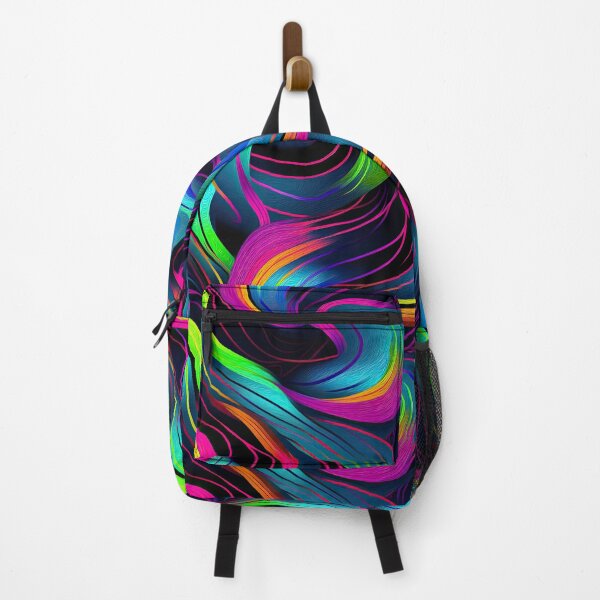 Item preview, Colorful neon pattern designed and sold by OlmArtify.
