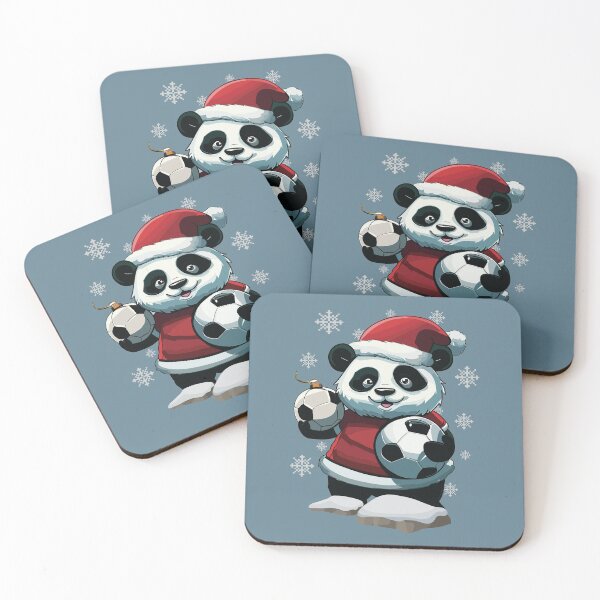 Item preview, Christmas Soccer Panda Santa designed and sold by Numero14.