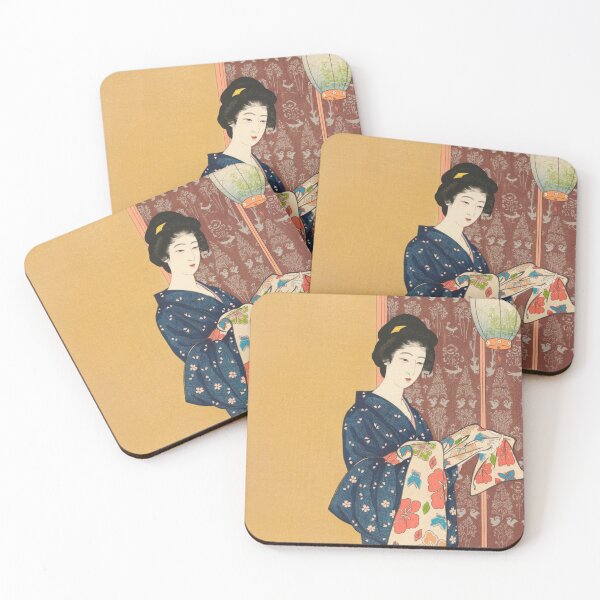 Item preview, Girl in Summer Costume (1920) - Hashiguchi Goyo designed and sold by SALON DES ARTS.