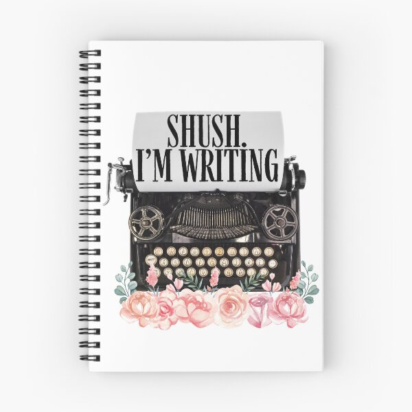 Item preview, Shush I'm writing designed and sold by Oreo2020 Creations.
