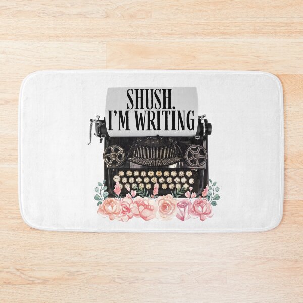 Item preview, Shush I'm writing designed and sold by Oreo2020 Creations.