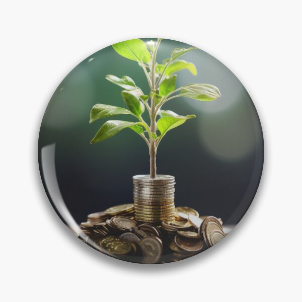 Item preview, Plants Joint With Stack Of Coins  designed and sold by FireFXStudio.