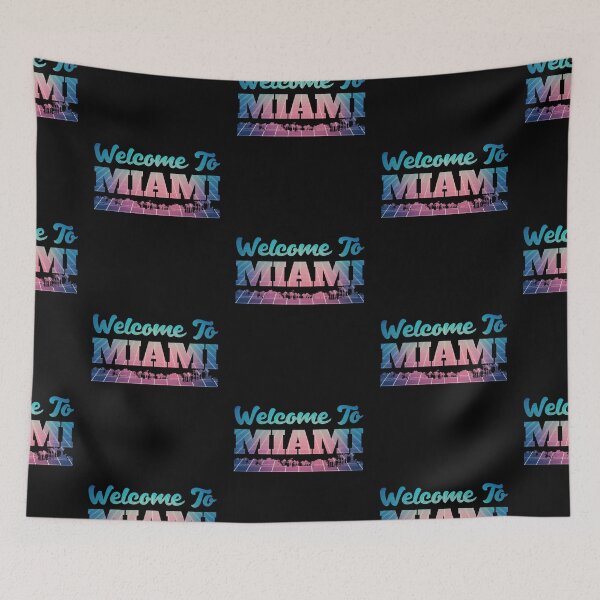 Item preview, Welcome To Miami designed and sold by WiseNomad.