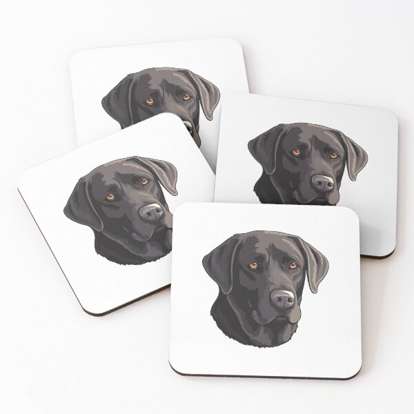 Item preview, curious black lab puppy designed and sold by TRENDII-M.