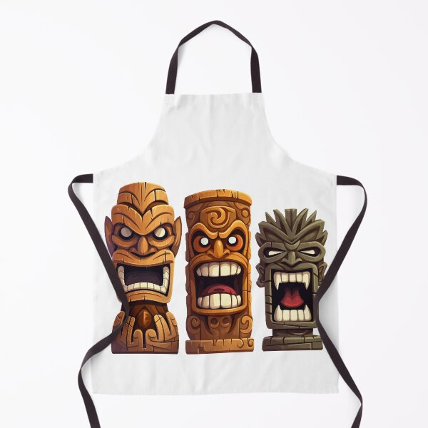 Item preview, Three Tiki Statues - Getting Freaky At The Tiki designed and sold by VelvetRoom.