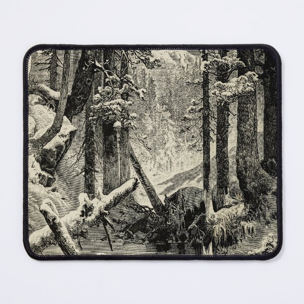 Item preview, Winter Forest Scene in the Sierra Nevadas designed and sold by Francespoppy.