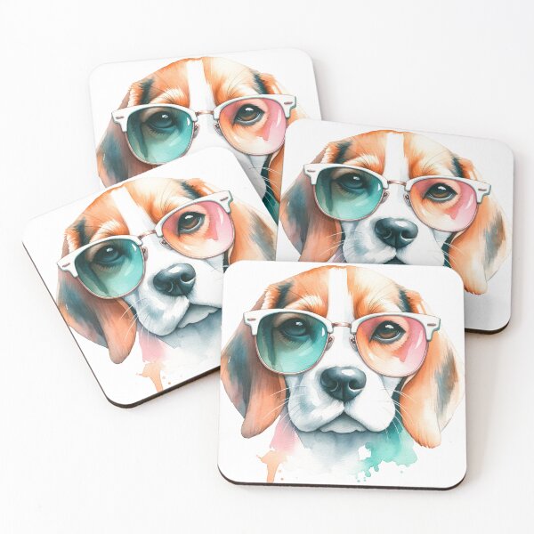 Item preview, Beagle Gaze: Reflections of Style designed and sold by WatercolorWhisk.