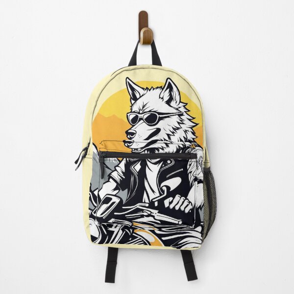 Item preview, Wolf on a Motorcycle designed and sold by DesignDrifts.