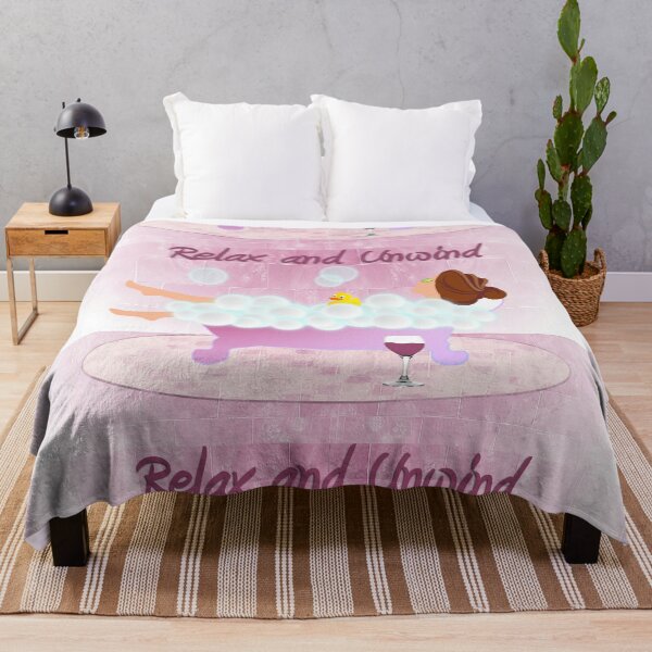 Item preview, Lady In Tub In Pink designed and sold by m2inspiration.