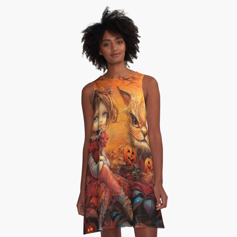 Item preview, A-Line Dress designed and sold by phatpuppyart.