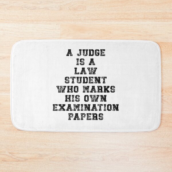 Item preview, A judge is a law student who marks his own examination paper designed and sold by Gevover.