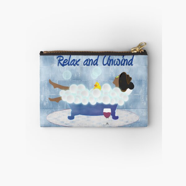 Item preview, Lady In Tub In Blue designed and sold by m2inspiration.