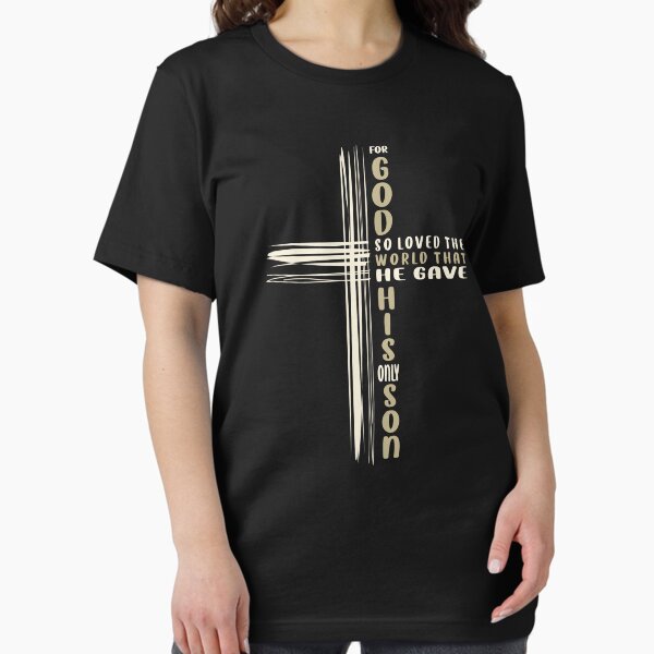 Item preview, God's Love Revealed John 3:16 Christian Quote designed and sold by cidolopez.