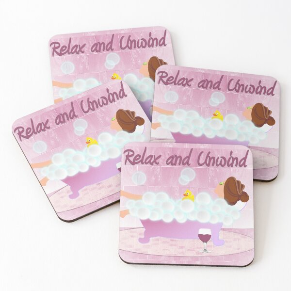 Item preview, Lady In Tub In Pink designed and sold by m2inspiration.