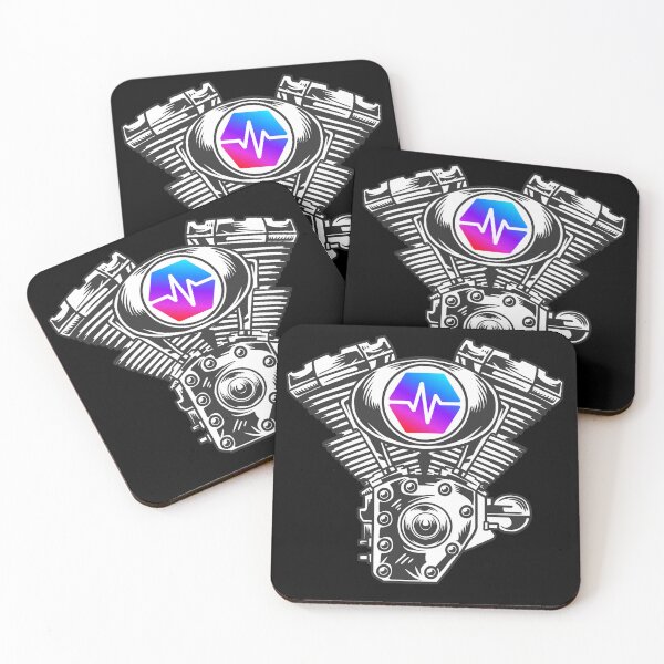 Item preview, Pulsechain Engine - Crypto Logo designed and sold by GetCryptoSwag.