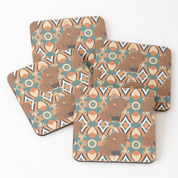 Item preview, Capybara Pattern designed and sold by BettySpicer.