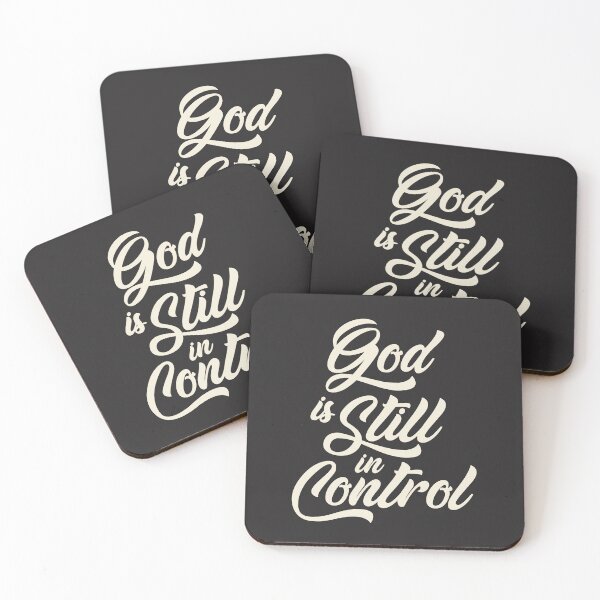 Item preview, God is Still in Control Christian Quote designed and sold by cidolopez.