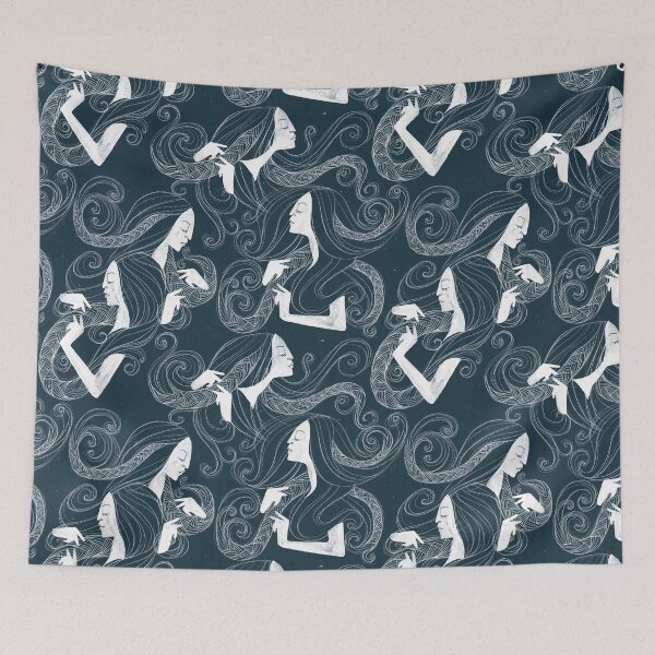 Item preview, Midnight Baids designed and sold by mariaspeyer.