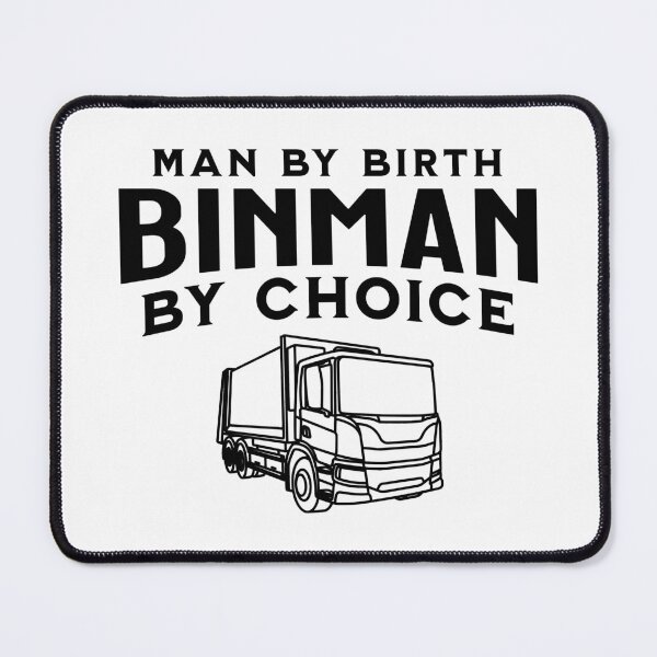 Item preview, Man By Birth Binman By Choice designed and sold by Affyboss6.