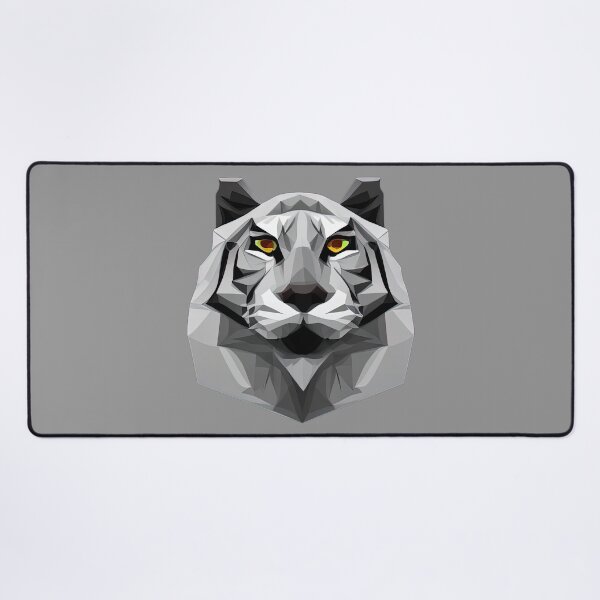 Item preview, Angry White Tiger designed and sold by PolygonXYZ.