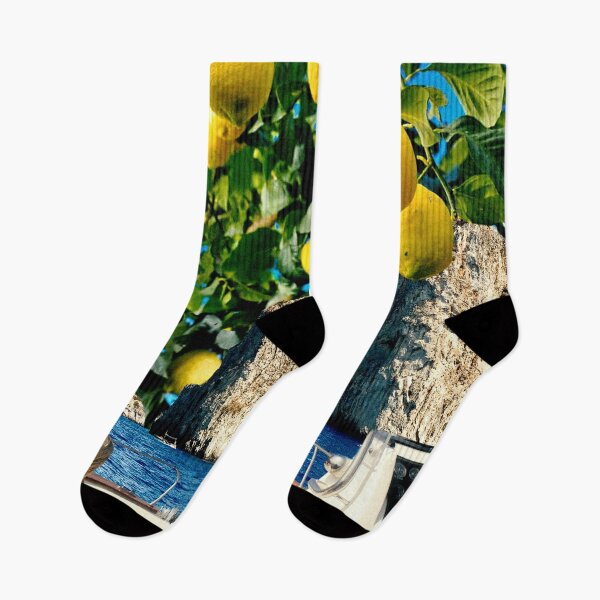 Item preview, Limoncello Skies - Amalfi Lemons Collage designed and sold by linzsepe.