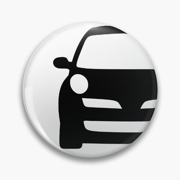Item preview, Nissan Micra March K12 front black silhouette designed and sold by EdimDesign.