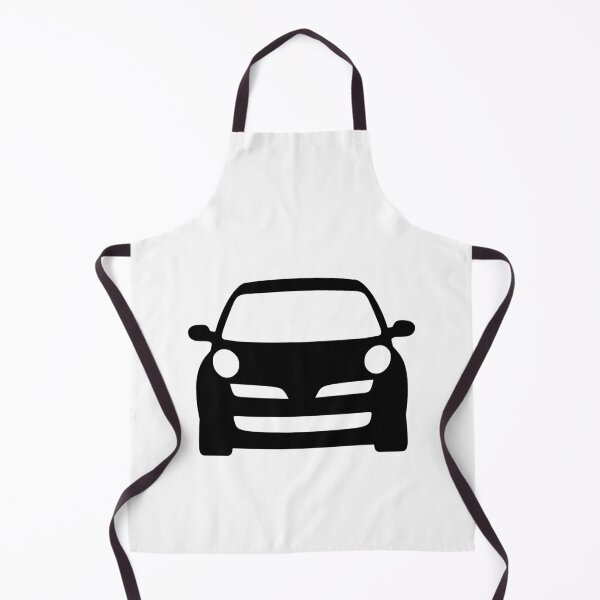 Item preview, Nissan Micra March K12 front black silhouette designed and sold by EdimDesign.