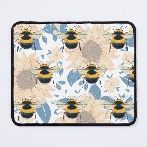 Item preview, Bumble Bee Sunflower Pattern designed and sold by BettySpicer.