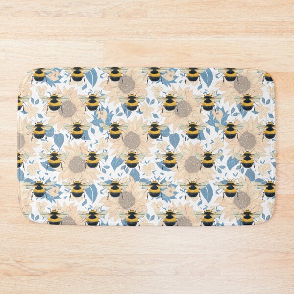 Item preview, Bumble Bee Sunflower Pattern designed and sold by BettySpicer.