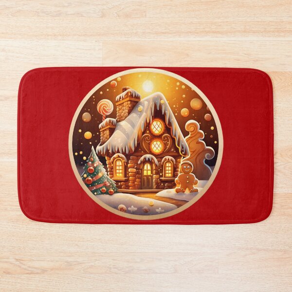 Item preview, Gingerbread house night designed and sold by AI-Only Creations.