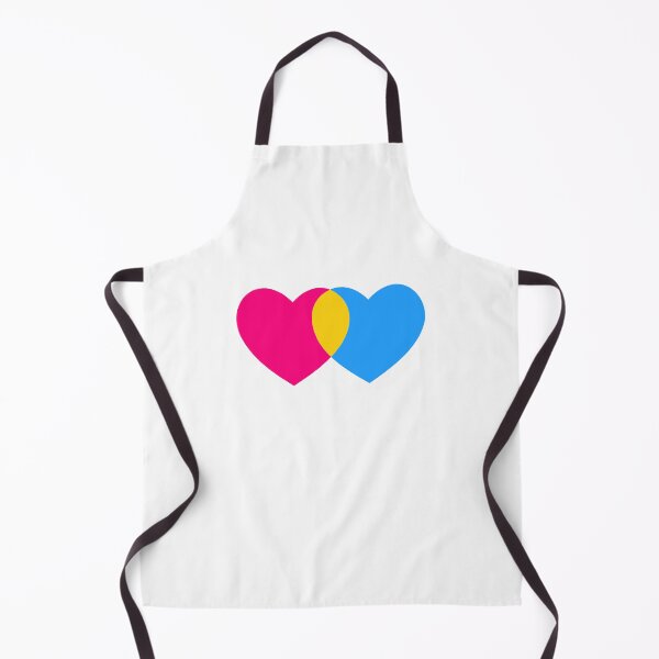 Item preview, Subtle Pan Flag Hearts Subtle Pansexual Pride designed and sold by wonderxwander.