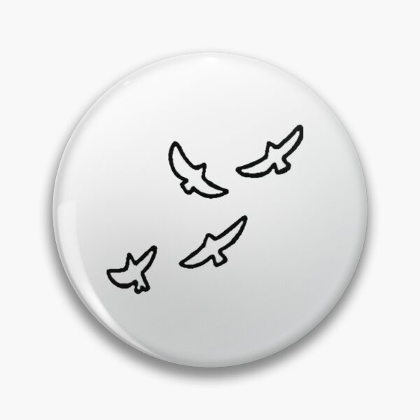 Item preview, sam drake s bird tattoo designed and sold by BashPIXIE.