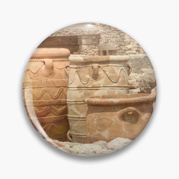 Artikelvorschau, Töpfe in Knossos, Kreta mit künstlerischem Filter entworfen und verkauft von Violaman.