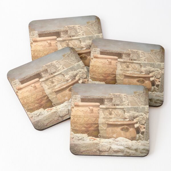 Item preview, Pots at Knossos, Crete with artistic filter designed and sold by Violaman.