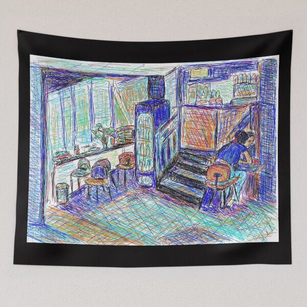 Item preview, The Haifa art cafe designed and sold by SHARON NAKAR.