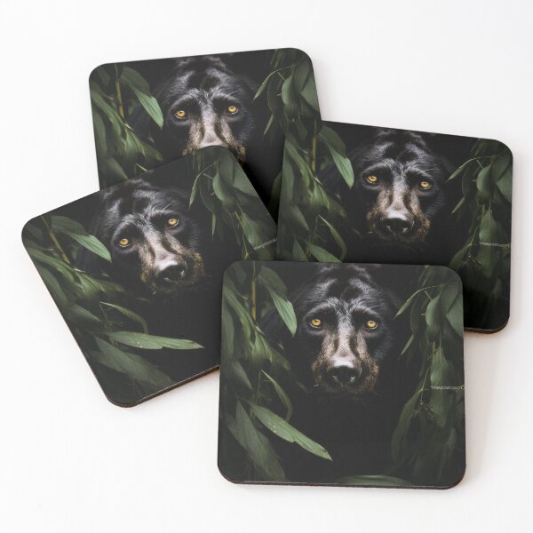Item preview, Face Of Wolf Between Leaves  designed and sold by FireFXStudio.