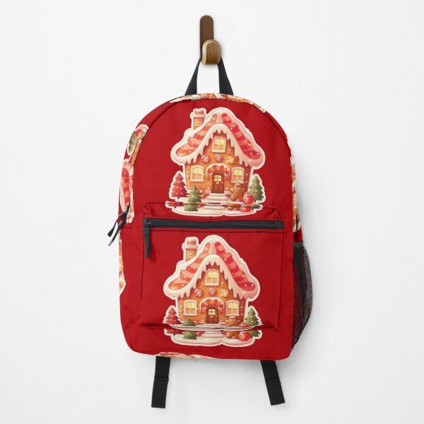 Item preview, Gingerbread house red designed and sold by AI-Only Creations.
